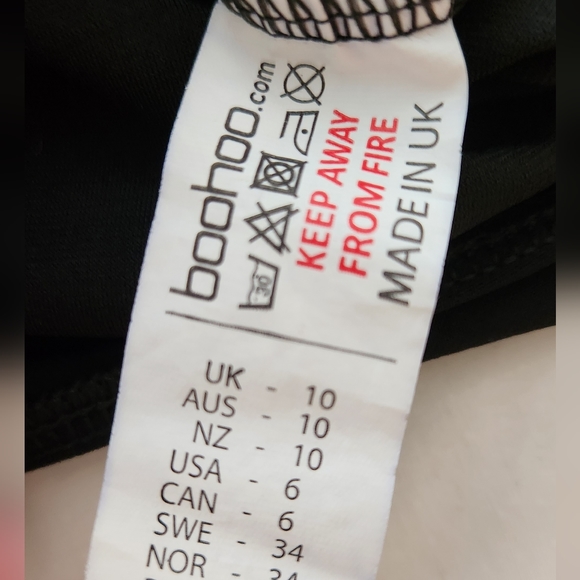 Boohoo off the shoulder bodysuit size US 6 - Picture 6 of 10